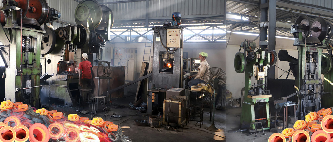 JK Foundry Forging Steel Ball Bearing Ring Manufacturer Rajkot